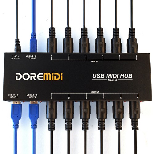 Doremidi hub midi - 6x6,