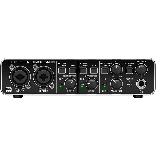 Behringer phoria umc204hd - behringer,