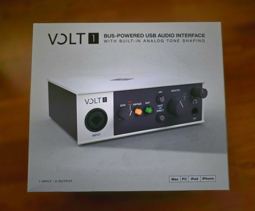 Universal audio volt usb c - audio, usb-c