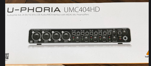 Behringer phoria umc404hd - behringer, u-phoria