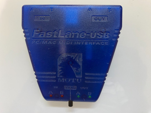 Motu fastlane usb mac midi - motu,