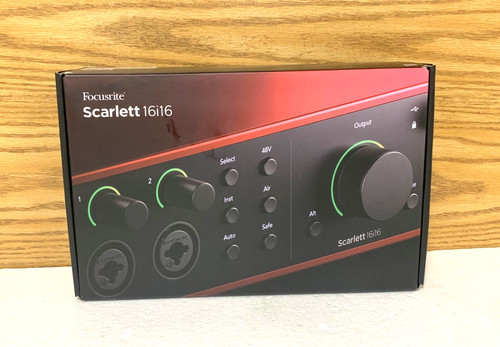 Focusrite scarlett 16i16 usb - focusrite,