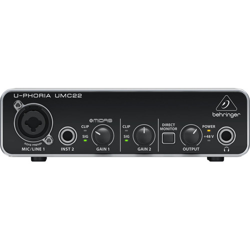Behringer phoria umc22 2x2 - behringer, u-phoria