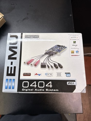 0404 pci audio interface - e-mu,