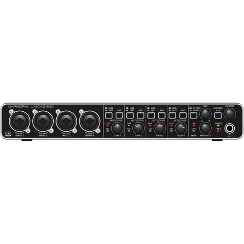 Behringer phoria umc404hd - behringer, u-phoria