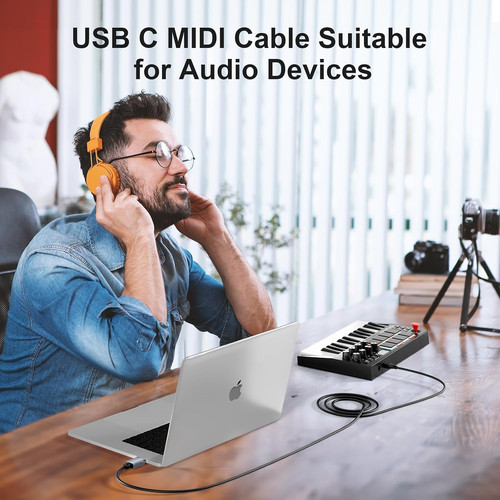Usb midi cable type - midi, to