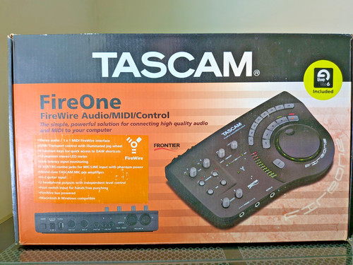 Tascam fireone audio - fireone, audio/midi