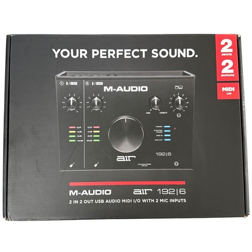 Audio air 192 usb - m-audio,