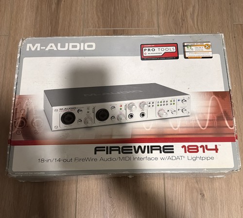 Audio firewire 1814 - m-audio,