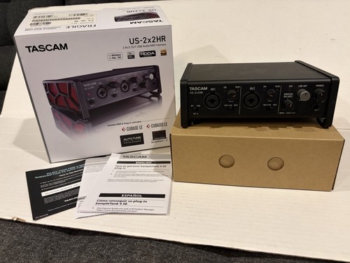 Tascam 2x2hr usb audio - tascam,